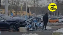 VIDEO Autom naletio na Bajsove u Zagrebu: 'Sve ih je pokosio...'