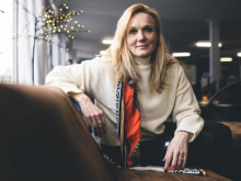 Petra Majdič s šolarji z Dolenjske vadila smučarski tek