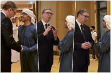 VUČIĆ SA POTPREDSEDNIKOM VLADE I ŠEFOM DIPLOMATIJE UEA: Razgovarali smo o jačanju partnerstva, posebno u energetici i investicijama (FOTO)