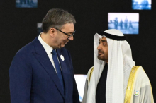 VUČIĆ SE SASTAO SA ŠEIKOM MOHAMEDOM BIN ZAJEDOM AL NAHJANOM: Predsednik Srbije sa liderom UAE, razgovaraće i o NIS-u