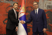 VUČIĆ SUTRA SA ANDREASOM FON BEKERATOM Ambasador Evropske unije na Andrićevom vencu
