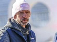 Janne Ahonen med hitrostne smučarje