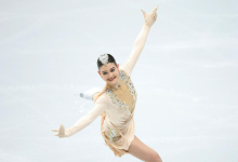 Drsalka Julija Lovrenčič z 21. izidom v prosti program EP-ja