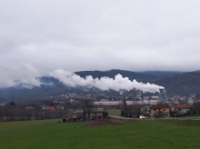 V Lesonitu stavkajoči za dve uri prenehali delati