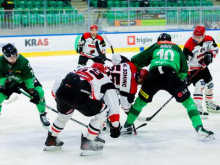 Olimpija po preobratu do druge zmage nad Jesenicami