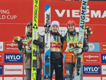 Nika Prevc na Kitajskem razred zase!