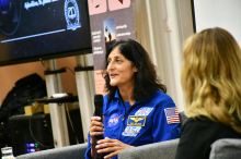 Sunita Williams: Iz vesolja sem prepoznala Piran