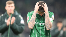 Fußball-Bundesliga: Knauffs Last-Minute-Ausgleich: Frankfurt mit Remis in Bremen