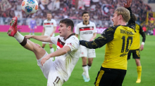 Fußball-Bundesliga: Bundeskanzler Merz sieht glücklichen BVB-Sieg