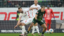 Fußball-Bundesliga: 1:1 in Wolfsburg: Heidenheim springt auf Relegationsplatz