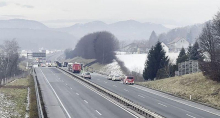 Po hudi nesreči končali sanacijo štajerske avtoceste, promet znova brez omejitev