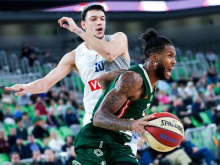 V živo: Cedevita Olimpija ob polčasu vodi za točko