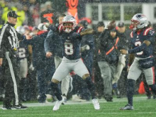 Rams zmagovalci drame v Chicagu, Patriots po Bradyjevi poti