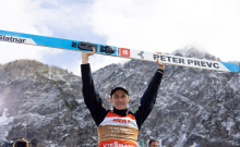 Nika in Domen Prevc v lovu na (družinske) rekorde