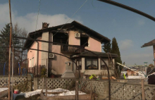 Požar v Dražencih povezan z ogrevanjem. Triletnik še vedno življenjsko ogrožen.