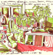 Žiga Sever in vprašanje, kako vodenje vizualnega dnevnika vpliva na razvoj lastnega likovnega jezika