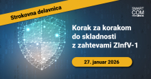 Kako do skladnosti z zahtevami ZInfV-1: leto 2026 zahteva takojšnje ukrepanje