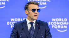 Newsblog zu Davos: Macron wirft Trump 