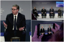 GOVOR PREDSEDNIKA VUČIĆA NA PANELU U DAVOSU 