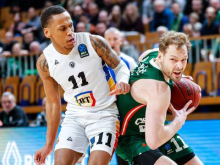 Cedevita Olimpija na tekmi vzponov in padcev do 10. zmage