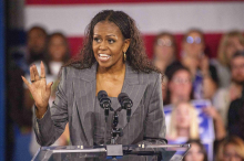 Michelle Obama: „Es gibt Männer da draußen, die niemals eine Frau wählen würden“