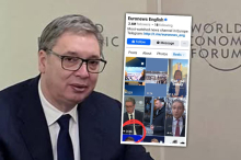 VUČIĆEVO OBRAĆANJE IZ DAVOSA UBEDLJIVO NAJGLEDANIJE: Evo koliko pregleda ima predsednik Srbije, a koliko drugi govornici (FOTO)