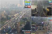 LANČANI NA GAZELI, KOLONAMA SE NE VIDI KRAJ! Velika gužva i na Autokomandi i Brankovom ka gradu (FOTO) 