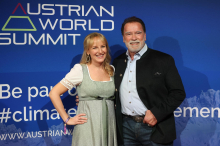 Der „Terminator“ als Auktionator: 1,3 Millionen fürs Klima