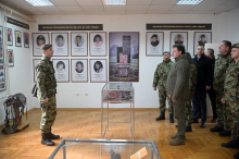 Ministar Gašić u poseti Zlatiborskom okrugu: Obišao 22. pešadijski bataljon Druge brigade kopnene vojske u kasarni “Petar Leković” u Požegi