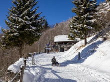 Stari Ljubelj je raj za ljubitelje gora, pohodništva in sankanja #video