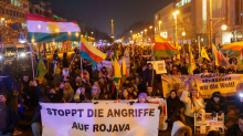 Demonstrationen: Mehrere tausend Kurden demonstrieren in Berlin