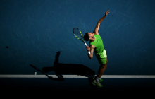 Alcaraz rešil žogo za prvi niz in se prebil v četrtfinale