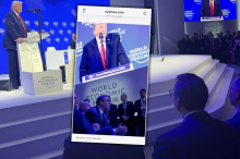 NAGLEDAO SAM SE MNOGO ZVEZDA, ALI TO NIKADA NISAM VIDEO: Vučić o Trampovom govoru u Davosu - Šarmantan je, ali suviše je ozbiljna publika tamo...