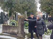 Poklon žrtvam holokavsta v Dolgi vasi: 