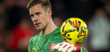 Marc-André ter Stegen beim FC Girona: Nationaltorhüter sichert Remis mit Parade