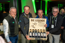 In 2700 Metern Höhe: Gipfeltreffen am Gletscher: Wer zu nächtlicher Stunde feierte