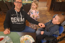 19.000 Euro Spenden : Niklas (3) bekommt ein behindertengerechtes Zuhause