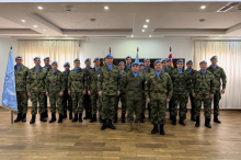 Novi kontingent Vojske Srbije u misiji UN u Libanu: Srpski vojnici profesionalno predstavljaju našu zemlju u međunarodnom okruženju FOTO