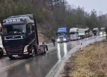 I dalje blokirani teretni terminali: Pogledajte kompletan spisak graničnih prelaza, AMSS upozorava na maglu i poledicu