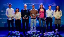 Janja Garnbret in Luka Potočar najboljša športna plezalca