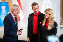 Winterspiele: Alexander Van der Bellen vereidigte Österreichs Team