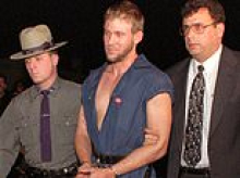 Hulking double killer who attempted prison escape in a COFFIN to appear in public for the first time in 30 years as he tries last-ditch bid to cut life sentence