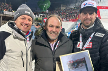 Beim Nightrace in Schladming: Ö3-Legende wurde im Zielraum der Planai verabschiedet