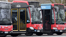 Warnstreik bei den Stadtbussen: Busfahrer in den kreisfreien Städten streiken am Montag