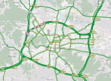Severna obvoznica je zaradi rušitve nadvozov zaprta do ponedeljka