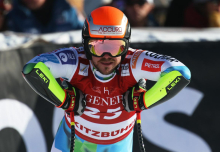 Hrobat na progo takoj za Odermattom