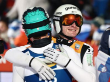 Izjemni Domen Prevc spet nepremagljiv, Lanišek brez stopničk