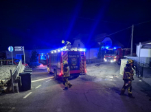 Štirje poškodovani v požaru hiše na območju Trbovelj