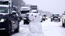 Wetter-Vorhersage: Verkehrschaos in Teilen Hessens durch Schnee und Glätte