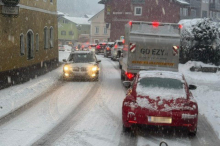 Stau im Schnee: „Ich dachte, ich komme nicht mehr nach Hause“
